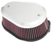 K&N Street Metal Intake System - Flare Lg Capacity Intake System-Harley Davidson