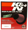 K&N 2-1/8in FLG O/S 4in X 3in 5in H OVAL (4 PER BOX) Universal Clamp-On Air Filter