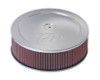 K&N Custom Round Filter 5-1/8in FLG / 11in Dia / 4-3/4in H w/VENT