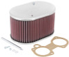 K&N Custom Racing Air Filter Bolt-On for Single or Two Barrel Carburetors