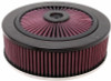 K&N X-Stream Top Filter - Red - Size 9in - 5.125in Neck Flange / 2.75in Height