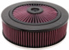 K&N X-Stream Top Filter - Red - Size 9in - 5.125in Neck Flange / 2.75in Height