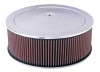 K&N 14in Red Custom Air Cleaner Assembly - 5.125in ID x 14in OD x 6.625in H