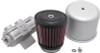 K&N Tower Base Covered Crankcase Vent Filter w/ Multi-Hose Vents 2in Flange ID / 3in Base OD