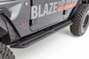 Go Rhino Dominator Extreme DSS SideSteps (Complete Kit w/SideStep + Brackets) for 2017-2020 Ford F-150 Raptor, Black - Part #DSS4155T