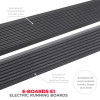 Go Rhino E-BOARD E1 Electric Running Boards for 2007-2021 Toyota Tundra Double Cab, Textured Black - Part #20441580PC