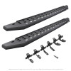 Go Rhino RB20 Running Boards for 2022-2026 Toyota Tundra Crew Max, Textured Black - Part #69443687PC