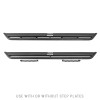 Go Rhino Dominator Extreme DS SideSteps for 73in Length, Textured Black - Part #DS60073T