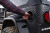 Bushwacker 97-06 Jeep Wrangler Trail Armor Rear Corners - Black