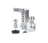 Weigh Safe 6in Drop Hitch w/Built-in Scale & 2in Shank (10K/12.5K GTWR) - Aluminum