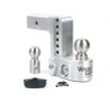 Weigh Safe 6in Drop Hitch w/Built-in Scale & 2.5in Shank (10K/18.5K GTWR) - Aluminum