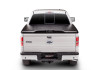 Undercover LUX Hard Folding Tonneau Cover, Aluminum Panels for 2021-2026 Ford F-150 Ext / 2021-2026 Crew Cab 6.5ft - Black Textured - Part #UC2218
