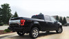 Corsa 14836BLK Sport Black Twin 4.0" Single Side Cat-Back for 2015-2024 Ford F-150 EcoBoost Super Cab 3.5L V6