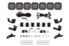Diode Dynamics Prinsu/Sherpa Roof Racks- SS5 7-Pod CrossLink Mounting Kit - Pro White Driving
