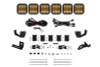 Diode Dynamics Prinsu/Sherpa Roof Racks- SS5 6-Pod CrossLink Mounting Kit Pro Yellow Combo