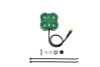 Diode Dynamics Stage Series Single Color LED Rock Light - Green M8 (one)