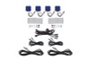 Diode Dynamics Stage Series Single Color LED Rock Light - Blue M8 (4-pack)