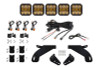 Diode Dynamics 21-22 Ford F-150 SS5 Grille CrossLink Lightbar Kit- Yellow Pro Combo