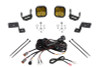 Diode Dynamics 21-22 Ford F-150 SS3 Stage Series Backlit Ditch Light Kit - Yellow Pro Combo