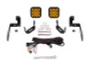 Diode Dynamics 07-18 Jeep JK Wrangler SS5 Bumper LED Pod Light Kit - Yellow Pro Driving