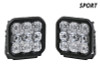 Diode Dynamics SS5 LED Pod Sport - White Flood (Pair)