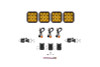 Diode Dynamics SS5 Sport Universal CrossLink 4-Pod Lightbar - Yellow Driving