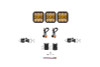 Diode Dynamics SS5 Pro Universal CrossLink 3-Pod Lightbar - Yellow Combo