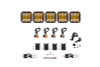 Diode Dynamics SS5 Sport Universal CrossLink 5-Pod Lightbar - Yellow Combo