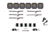 Diode Dynamics SS5 Pro Universal CrossLink 6-Pod Lightbar - White Driving