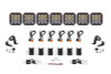 Diode Dynamics SS5 Sport Universal CrossLink 7-Pod Lightbar - White Driving