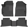 Husky Liners WeatherBeater Front & 2nd Row Seating Floor Liners, Black for 2021-2022 Kia Seltos - Part #95801