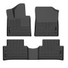 Husky Liners WeatherBeater Front & 2nd Row Seating Floor Liners, Black for 2021-2025 Kia Sorento - Part #95841