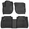 Husky Liners WeatherBeater Front and Second Seat Floor Liners, Black for 2015-2020 Honda Fit - Part #99491