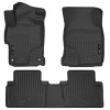 Husky Liners WeatherBeater Front & 2nd Row Seating Floor Liners, Black for 2014-2015 Honda Civic Sedan - Part #99441