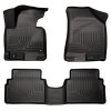 Husky Liners WeatherBeater Combo Front & 2nd Row Floor Liners, Black for 2014-2016 Kia Sportage w/Retain Hooks - Part #99821