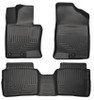 Husky Liners WeatherBeater Front & 2nd Row Seating Floor Liners, Black for 2011-2014 Kia Optima - Part #99691