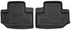 Husky Liners WeatherBeater 2nd Row Seating Floor Liner, Black for 2011-2014 Jeep Wrangler 2 Door - Part #19041