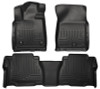 Husky Liners 12-13 Toyota Tundra Weatherbeater Black Front & 2nd Seat Floor Liners