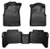 Husky Liners 05-13 Toyota Tacoma WeatherBeater Combo Black Floor Liners