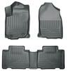 Husky Liners WeatherBeater Front & 2nd Row Seating Floor Liners (4-Door Sedan Only), Black for 2013-2017 Honda Accord - Part #98481