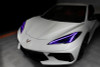 Oracle 2020-2024 Chevy Corvette C8 RGB+A Headlight DRL Upgrade Kit - ColorSHIFT w/ BC1 Controller
