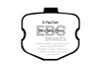 EBC 06-08 Chevrolet Corvette (C6) 7.0 (Z06) Redstuff Rear Brake Pads