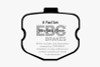 EBC 06-08 Chevrolet Corvette (C6) 7.0 (Z06) Redstuff Rear Brake Pads