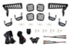 Diode Dynamics 2018-2025 Jeep JL Wrangler/Gladiator SS3 Cowl LED Bracket Kit - White Pro