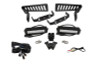 Diode Dynamics 2018-2025 Jeep JL Wrangler/Gladiator SS6 Cowl LED Bracket Kit - White Flood