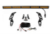 Diode Dynamics 2018-2025 Jeep JL Wrangler/Gladiator SS30 Bumper Bracket Kit - Amber Driving (Single)