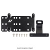 Mishimoto License Plate Relocation Kit | 2021-2026 Ford Bronco Plastic Bumper License Plate Relocation | MMLP-BR-21S