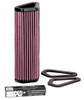 K&N 2007-2012 Ducati 1098/1098S/1098R/848 848/1198S/Streetfighter/848 Evo/Diavel Replacement Air Filter product photo