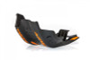 Acerbis 20-23 KTM EXC-F500/ XCF-W500 Skid Plate - Black/16 Orange