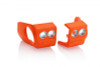 Acerbis 17+ KTM 125-450 SX/SX-F/XC-F/XC/XC-W/EXC-F/ Husq/GasGas/Sherico Fork Shoe Protectors - Org